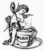 Wilbur-Suchard Company. /Ntrademark Symbol For Wilbur-Suchard Chocolates And Cocoa, 1887. Poster Print by Granger Collection - Item # VARGRC0099225