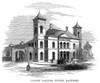 Station: Baltimore, 1853. /Nthe Terminus Of The Baltimore & Susquehanna R.R. At Baltimore, Maryland. Wood Engraving, 1853. Poster Print by Granger Collection - Item # VARGRC0027968
