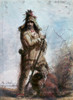 Miller: Rocky Mountain Man. /Nlouis, A Rocky Mountain Trapper. Painting By Alfred Jacob Miller, 19Th Century. Poster Print by Granger Collection - Item # VARGRC0120354