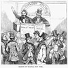 Auction, 1856 /Nline Engraving, American, 1856. Poster Print by Granger Collection - Item # VARGRC0058262