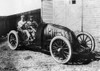 Racecar Drivers, 1906. /Na French Racecar Driver And A Companion Photographed In His Car After Winning A Race At The Circuit De La Sarthe Near Le Mans, France, 27 June 1906. Poster Print by Granger Collection - Item # VARGRC0164199