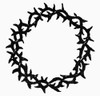 Symbol: Crown Of Thorns. /Nchristian Symbol Of Martyrdom. Poster Print by Granger Collection - Item # VARGRC0099716