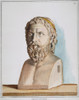 Aristophanes (C450-C388 B.C.). /Nathenian Playwright. Line Engraving, Italian, C1800, After An Ancient Greek Bust. Poster Print by Granger Collection - Item # VARGRC0052301