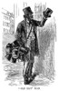 Street Peddler, 1868. /N'"Old Hat" Man.' Engraving, 1868. Poster Print by Granger Collection - Item # VARGRC0266241