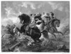 Siege Of Yorktown, 1781. /Nthe Death Of American Colonel Alexander Scammell During The Siege Of Yorktown During The American Revolution, Autumn Of 1781. Steel Engraving, American, 1859. Poster Print by Granger Collection - Item # VARGRC0012310