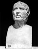 Lucius Annaeus Seneca /N(C4 B.C.-65 A.D.). Roman Statesman, Philosopher And Tragic Playwright. Roman Sculpture Bust, 3Rd Century. Poster Print by Granger Collection - Item # VARGRC0017748