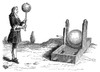 Electrostatic Generator. /Nthe First Electrostatic Generator, Invented By Otto Von Guericke C1663. Poster Print by Granger Collection - Item # VARGRC0044381