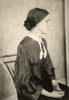 Portrait Of A Woman, C1895. /Na Woman In A Dark Dress, Seated In A Bamoo-Backed Chair. Photograph By Fred Holland Day, C1895. Poster Print by Granger Collection - Item # VARGRC0113690