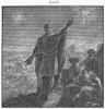 The Prophet Joel. /Nthe Prophet Joel Warning The Ungodly Of Thier Fate. Cooper Engraving, Dutch, 18Th Century. Poster Print by Granger Collection - Item # VARGRC0002349