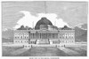 U.S. Capitol, 1840S./Neast View Of The United States Capitol At Washington, D.C. Wood Engraving, American, 1840S. Poster Print by Granger Collection - Item # VARGRC0092373