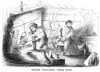 Gold Mining Camp, 1853. /Ngold Miners Preparing Their Food. Wood Engraving, American, 1853. Poster Print by Granger Collection - Item # VARGRC0079118
