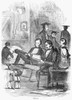 College Students, 1857. /N'Seniors.' Wood Engraving, American, 1857. Poster Print by Granger Collection - Item # VARGRC0029021