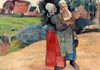 Gauguin: Breton Women, 1894. /Nbreton Women. Oil On Canvas By Paul Gaughin, 1894. Poster Print by Granger Collection - Item # VARGRC0053094