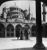 Mosque Of Sultan Ahmed I. /Ncourtyard Of The Mosque Of Sultan Ahmed I In Istanbul, Turkey. Stereograph, 1901. Poster Print by Granger Collection - Item # VARGRC0326828