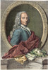 Voltaire (1694-1778). /Nassumed Name Of Fran�Ois Marie Arouet, French Writer And Philosopher. Copper Engraving, French, 18Th Century. Poster Print by Granger Collection - Item # VARGRC0046460