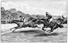 Horse Racing, 1900. /Nline Engraving, French, C1900. Poster Print by Granger Collection - Item # VARGRC0080114