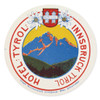 Luggage Label. /Nluggage Label From Hotel Tyrol In Innsbruck, Austria, Early 20Th Century. Poster Print by Granger Collection - Item # VARGRC0095810