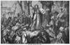 Jan Hus (C1369-1415). /Nbohemian Religious Reformer. Jan Hus Preaching. Line Engraving, 19Th Century. Poster Print by Granger Collection - Item # VARGRC0047129