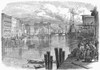 Wisconsin: Milwaukee. /Nthe Milwaukee River At Milwaukee, Wisconsin. Wood Engraving, French, C1880. Poster Print by Granger Collection - Item # VARGRC0092081