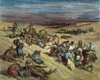 Fifth Plague: Murrain. /Nthe Fifth Plague Is Sent Against The Egyptians, Causing Their Animals To Die Of Murrain (Exodus 9: 2,3). Wood Engraving After Gustave Dor_. Poster Print by Granger Collection - Item # VARGRC0049755
