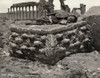 Palmyra: Ruins. /Nman Sleeping On A Sculpted Capital In Front Of Ruins Of A Colonnade At Palmyra, Syria. Photograph, Late 19Th Century. Poster Print by Granger Collection - Item # VARGRC0129080