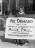 Lucy Branham (1892-1966)./Namerican Suffragist And Leader Of The National Woman'S Party. Protesting The Imprisonment Of Fellow Suffragist Alice Paul. Photograph, 1917. Poster Print by Granger Collection - Item # VARGRC0326111