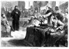 John Wycliffe (1320?-1384). /Nenglish Religious Reformer And Theologian. The Trial Of Wycliffe At Blackfriars Monastery, London, 1382. Wood Engraving, 19Th Century. Poster Print by Granger Collection - Item # VARGRC0014332