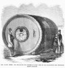 Lowe'S Balloon, 1859. /Nthe Large Meter To Measure The Amount Of Gas Used To Inflated Thaddeus S.C. Lowe'S Hot Air Balloon. American Engraving, 1859. Poster Print by Granger Collection - Item # VARGRC0091124