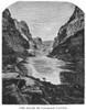 Utah: Cataract Canyon. /Nthe Heart Of Cataract Canyon On The Colorado River In Utah. Wood Engraving, Late 19Th Century. Poster Print by Granger Collection - Item # VARGRC0059647
