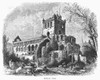 Scotland: Jedburgh Abbey. /Nview Of The Ruins Of Jedburgh Abbey, In The Border Region Of Southeastern Scotland. Wood Engraving, C1875. Poster Print by Granger Collection - Item # VARGRC0094881