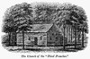 Virginia: Church. /Nthe Church Of The Blind Preacher, In Orange County, Virginia. Wood Engraving, American, 1856. Poster Print by Granger Collection - Item # VARGRC0113616