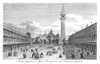 Venice: Piazza San Marco. /Npiazza San Marco In Venice, Italy, Looking Looking East Along The Central Line. Engraving, 1735, By Antonio Visentini After Canaletto. Poster Print by Granger Collection - Item # VARGRC0600321