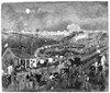 Civil War: Fredericksburg. /N'Battle Of Fredericksburg.' Lithograph By John Richards, Mid Or Late 19Th Century. Poster Print by Granger Collection - Item # VARGRC0259384