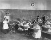 Elementary School, 1899. /Na Science Class Studying Water Vapor At The Second Division School, Washington, D.C. Photograph By Frances Benjamin Johnston. Poster Print by Granger Collection - Item # VARGRC0002310