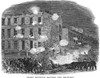 Civil War: Draft Riots. /Nfighting Between Rioters And Military During The New York City Draft Riots Of 13-16 July 1863. Wood Engraving From A Contemporary American Newspaper. Poster Print by Granger Collection - Item # VARGRC0075673