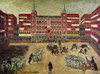 Madrid: Plaza Mayor, C1780. /Noil On Canvas, Spanish, C1780. Poster Print by Granger Collection - Item # VARGRC0104693