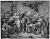 Greuze: Village Betrothal. /Nwood Engraving, 19Th Century, After The Painting By Jean-Baptiste Greuze (1725-1805). Poster Print by Granger Collection - Item # VARGRC0101985