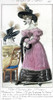 Women'S Fashion, 1828. /Na Woman With A Fur Boa, Wearing A Fur-Trimmed Dress And A Velvet Hat Adorned With Feathers. French Color Fashion Plate From 'Petit Courrier Des Dames,' 1828. Poster Print by Granger Collection - Item # VARGRC0126490