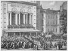 French Revolution, 1789. /Nparisians Force The Closing Of The Opera House, 12 July 1789. Contemporary French Engraving By Jean-Louis Prieur. Poster Print by Granger Collection - Item # VARGRC0057357