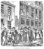 St. Louis, Missouri, 1878. /Nstreet Scene In The Red-Light District Of St. Louis, Missouri. Wood Engraving, 1878. Poster Print by Granger Collection - Item # VARGRC0029258