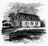 Shaker Church, 1875. /Nthe First Shaker Church At Mount Lebanon, New York, Now A Seed-House. Wood Engraving, 1875. Poster Print by Granger Collection - Item # VARGRC0077350