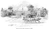 William And Mary College /Nat Williamsburg, Virginia, As It Appeared In 1725. Drawing, 19Th Century. Poster Print by Granger Collection - Item # VARGRC0062320