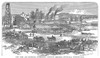 Pennsylvania: Titusville. /Nview Of The New York And Liverpool Petroleum Company Refinery At Titusville, Pennsylvania. Wood Engraving, American, 1865. Poster Print by Granger Collection - Item # VARGRC0354904