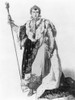 Napoleon I (1769-1821). /Nemperor Of The French. Napoleon In Coronation Regalia. Line Engraving. Poster Print by Granger Collection - Item # VARGRC0260031