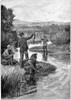 Trout Fishing, 1886. /Ntrout Fishing In Montana. Engraving From A Drawing By R.F. Zogbaum, 1886. Poster Print by Granger Collection - Item # VARGRC0267405