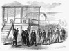 Execution Of Conspirators./Nthe Lincoln Conspirators Being Led To The Gallows At The Washington, D.C., On 7 July 1865. Contemporary Engraving. Poster Print by Granger Collection - Item # VARGRC0264976