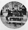 Yale: Students, C1890. /Nfour Students By A Fence At Yale University In New Haven, Connecticut. Photograph, C1890. Poster Print by Granger Collection - Item # VARGRC0265936