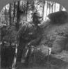 World War I: Soldier. /Ngerman Soldier On Watch From His Trench On The Russian Front. Stereograph, 1916. Poster Print by Granger Collection - Item # VARGRC0064474