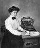 Typist, 1905. /Nsecretary With Remington Typewriter And Her Stenographer'S Pad, 1905. Poster Print by Granger Collection - Item # VARGRC0006037