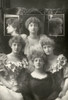 Dorothy Dene (1859-1899).  English Actress And Model. With Her Sisters. Photograph By W. & D. Downey, C1893. Poster Print by Granger Collection - Item # VARGRC0354990